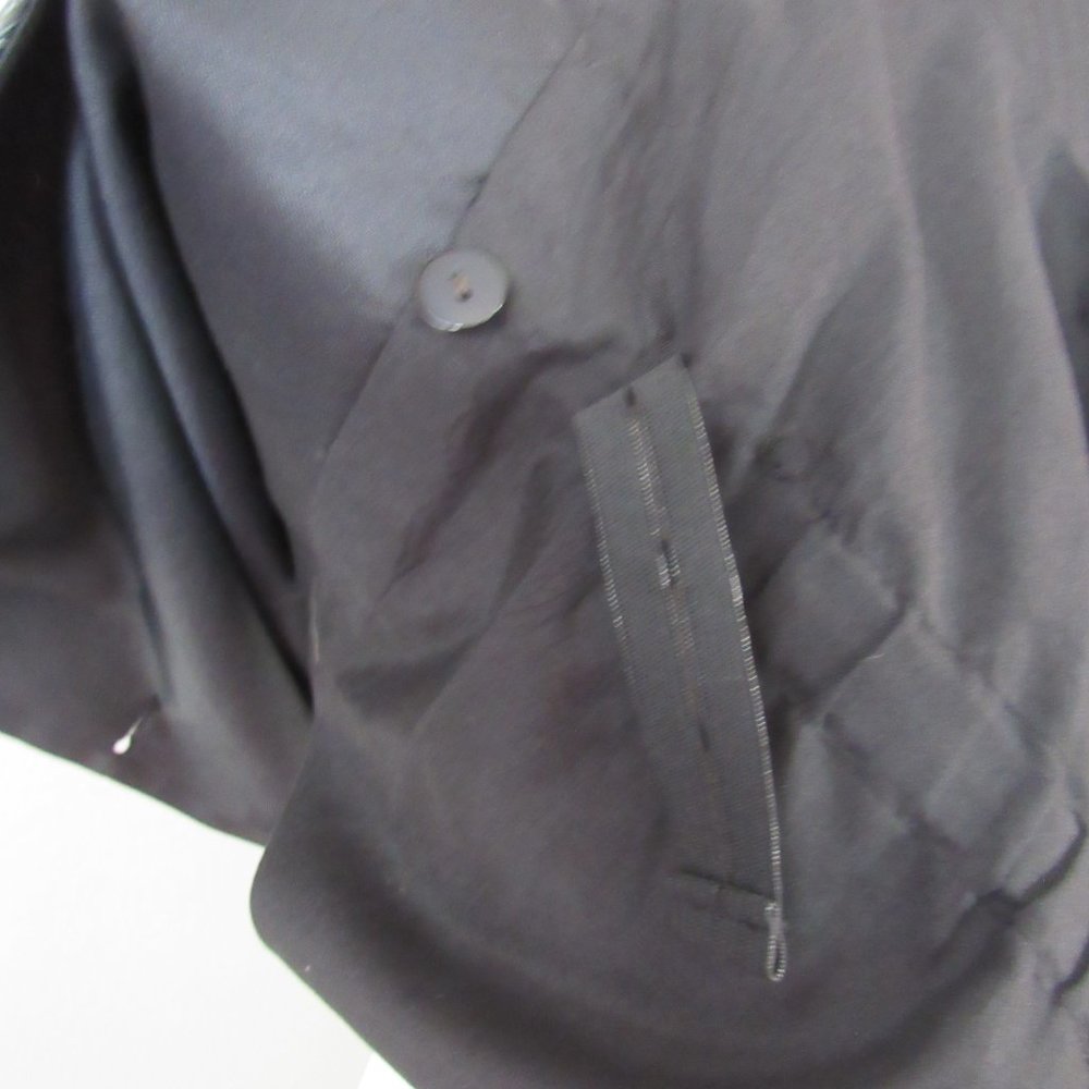 Bill Blass Gray Button Up Formal Vest Prom Wedding w/ Bow Tie XXL - Picture 9 of 9